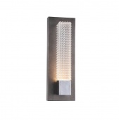 Настенный светодиодный светильник Favourite Groove 2082-1W,LED,5Вт,серебро