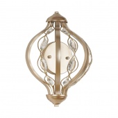 Настенный светодиодный светильник Favourite Savory 2564-1W,LED,28Вт,золото