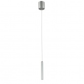 Подвесной светодиодный светильник Favourite Cornetta 2123-1P,LED,3Вт,серебро