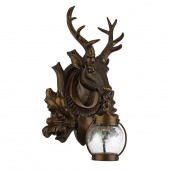 Уличный настенный светильник Favourite Hunt 1849-1W,E27,коричневый
