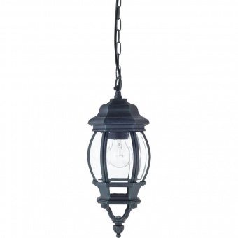 Уличный подвесной светильник Favourite Paris 1806-1P,E27,черный