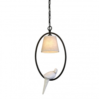 Подвесной светильник Favourite Birds 1594-1P,E14,бежевый