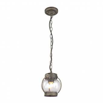 Уличный подвесной светильник Favourite Faro 1498-1P,E27,коричневый