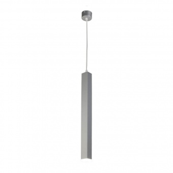 Подвесной светодиодный светильник Favourite Somnium 2246-1P,LED,12Вт,серебро