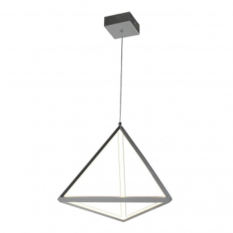 Подвесной светодиодный светильник Favourite Pyramidis 2259-1P,LED,30Вт,серебро