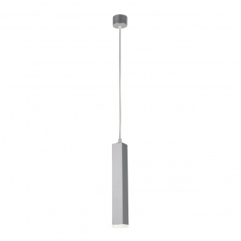 Подвесной светодиодный светильник Favourite Somnium 2242-1P,LED,7Вт,серебро
