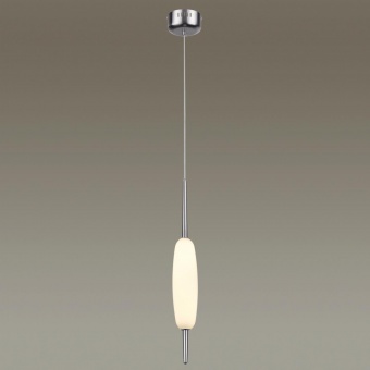 Подвесной светодиодный светильник Odeon Light Spindle 4793/12L, никель