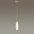 Подвесной светодиодный светильник Odeon Light Spindle 4792/12L, бронза